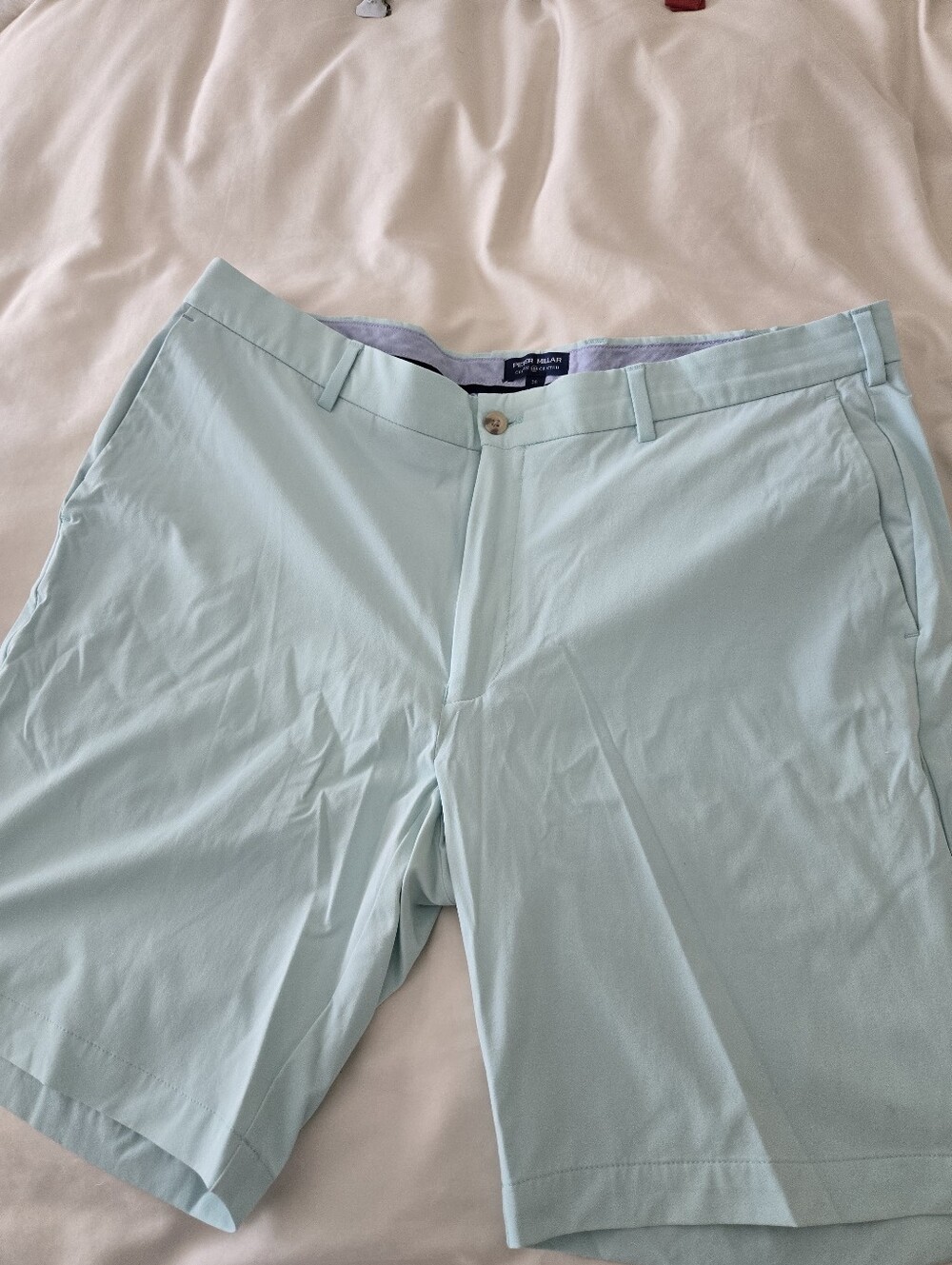 Peter Millar Crown Craft Sport Shorts, 38 X 9, Periwinkle Blue